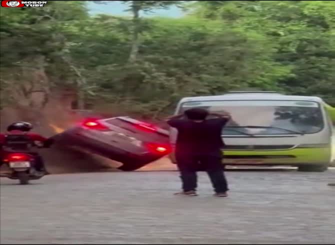 Video :This driver intends to make the most of his SUV!